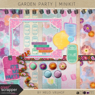 Garden party (mini kit) (Melo Vrijhof)