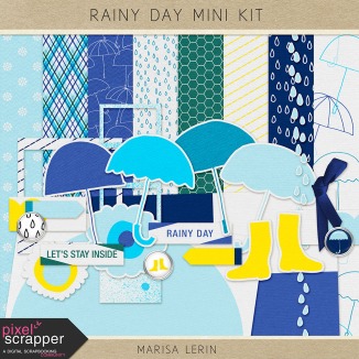 Rainy day (mini kit) (Marisa Lerin)